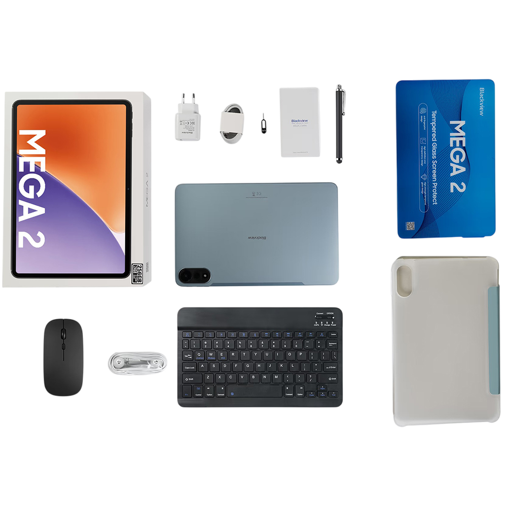 Внешний вид Планшет BLACKVIEW 2 SET LTE 12/256GB Moss Green (MEGA 2_MG12)