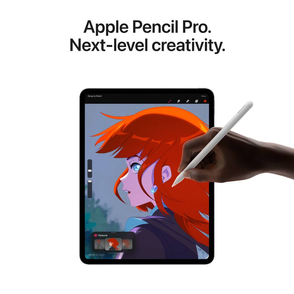 Внешний вид Планшет APPLE iPad Pro 11" 1TB 2025 Wi-Fi + Cellular with nano-texture glass Space Black (ME2W4TY/A)