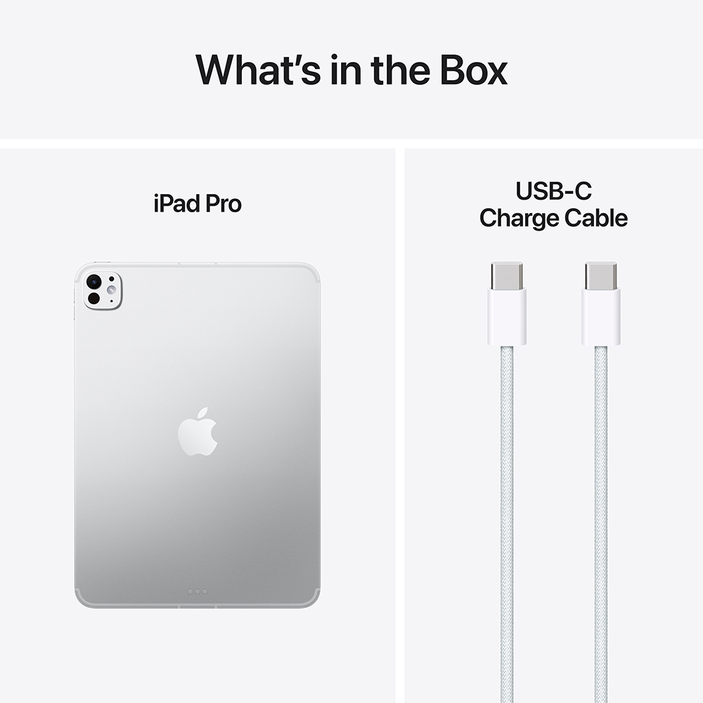 Покупка Планшет APPLE iPad Pro 11" 256GB 2025 Wi-Fi + Cellular with standard glass Silver (ME2P4TY/A)