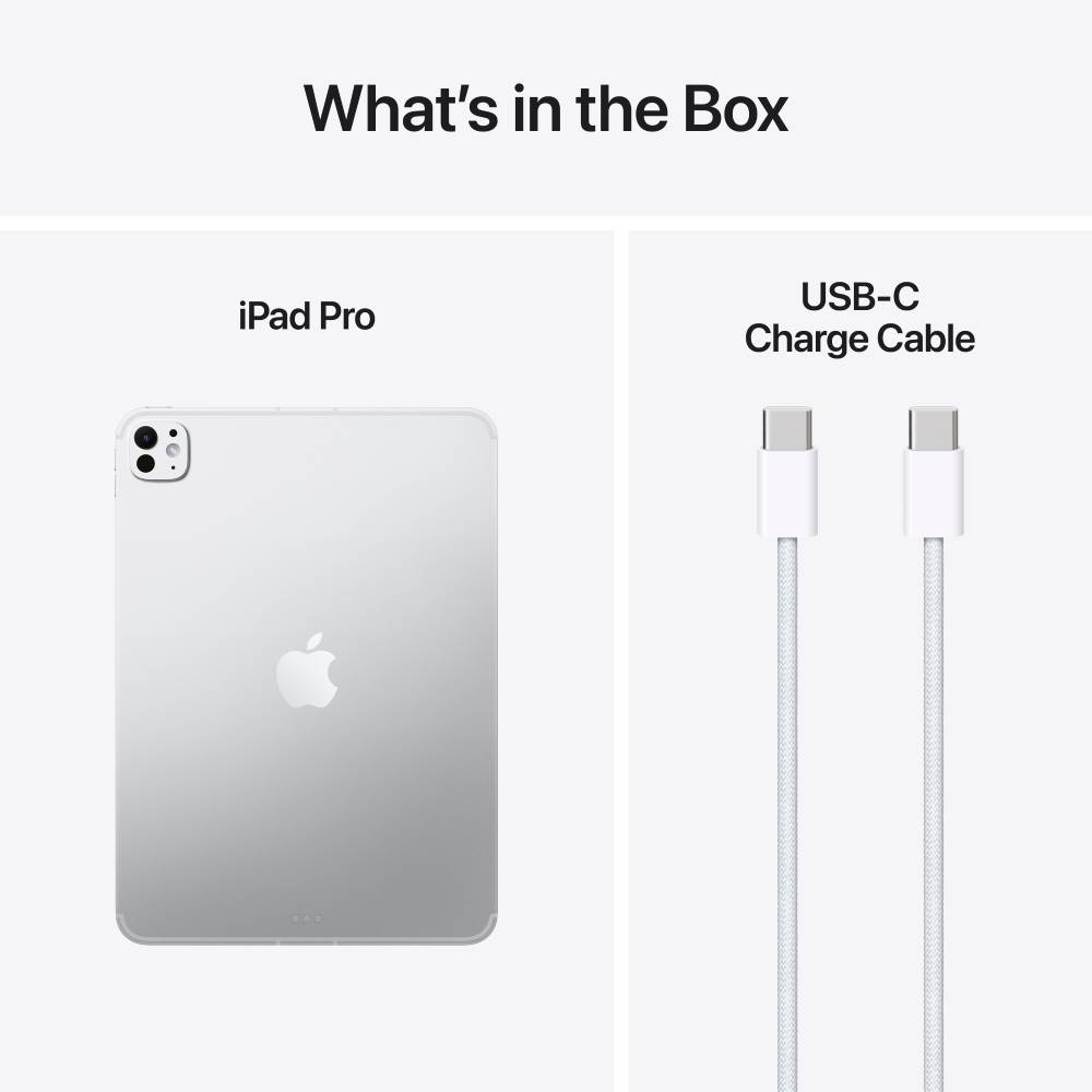 Покупка Планшет APPLE iPad Pro 11" 2TB 2025 Wi-Fi + Cellular with nano-texture glass Silver (ME6D4TY/A)