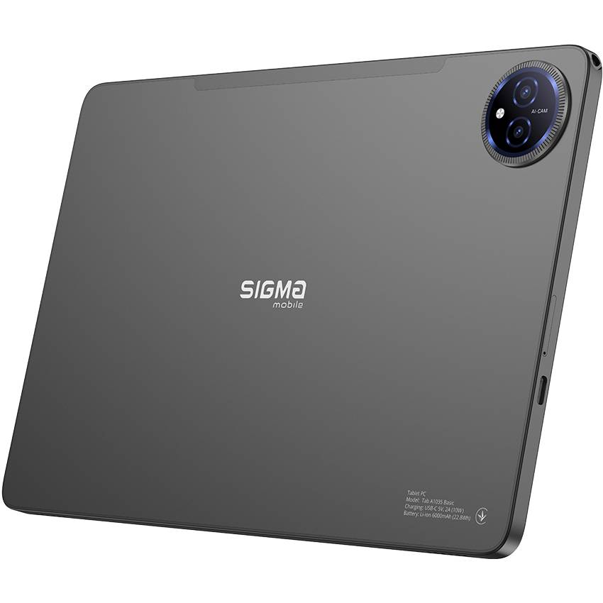 Планшет SIGMA Tab A1035 BASIC Dark Gray Роздільна здатність, пікс 1280x800
