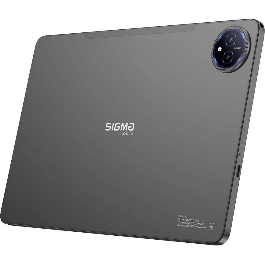 Планшет SIGMA Tab A1035 MAX Dark Gray Разрешение, пикс 1920x1200