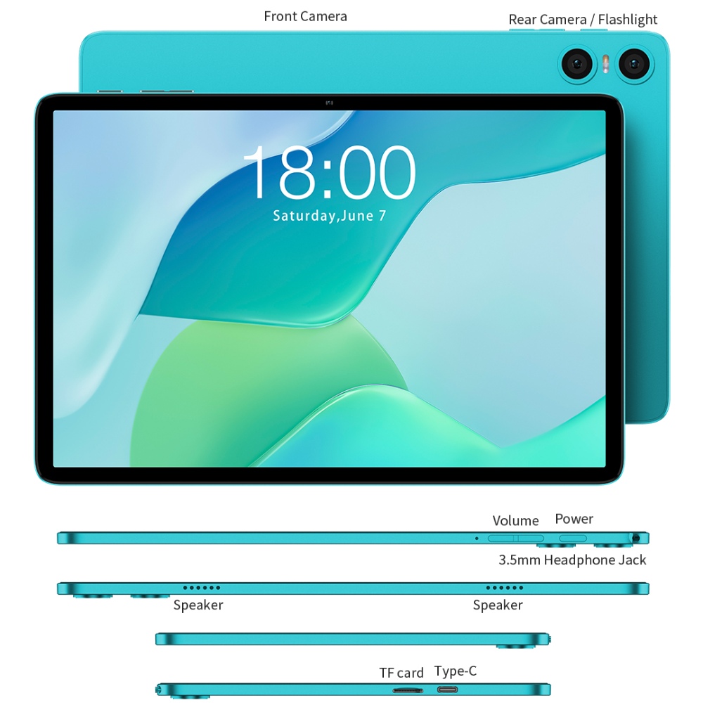 Внешний вид Планшет TECLAST P33 3/64GB WIFI Blue