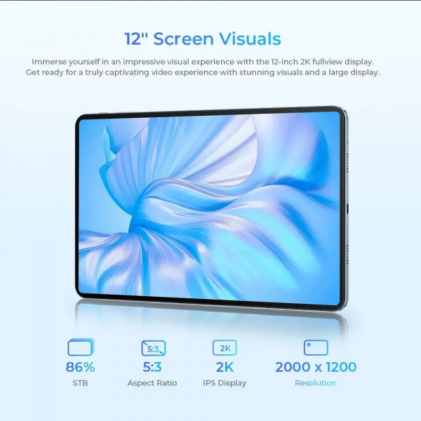 Покупка Планшет OUKITEL OT5S 6/256GB Metal Grey/Blue (OT5S_BL)