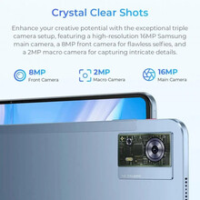 Планшет OUKITEL OT5S 6/256GB Metal Grey/Blue (OT5S_BL)