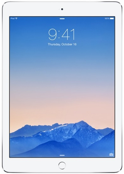 Планшет Apple iPad Air 2 Wi-Fi 16GB Silver (MGLW2)