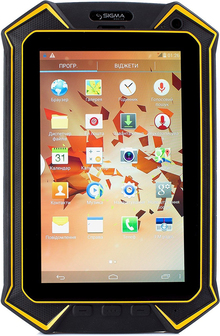 Планшет SIGMA X-treme PQ70 Yellow Black