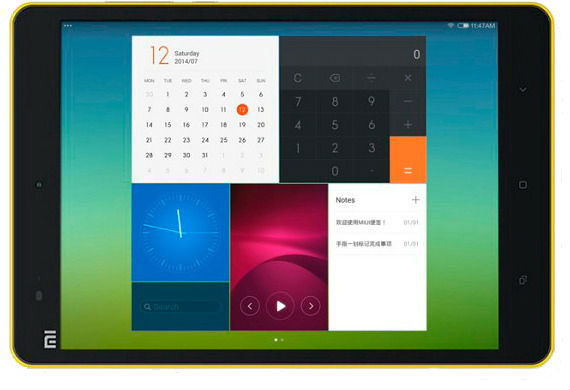 Планшет XIAOMI Mi Pad 16 Gb Yellow Роздільна здатність, пікс 2048x1536