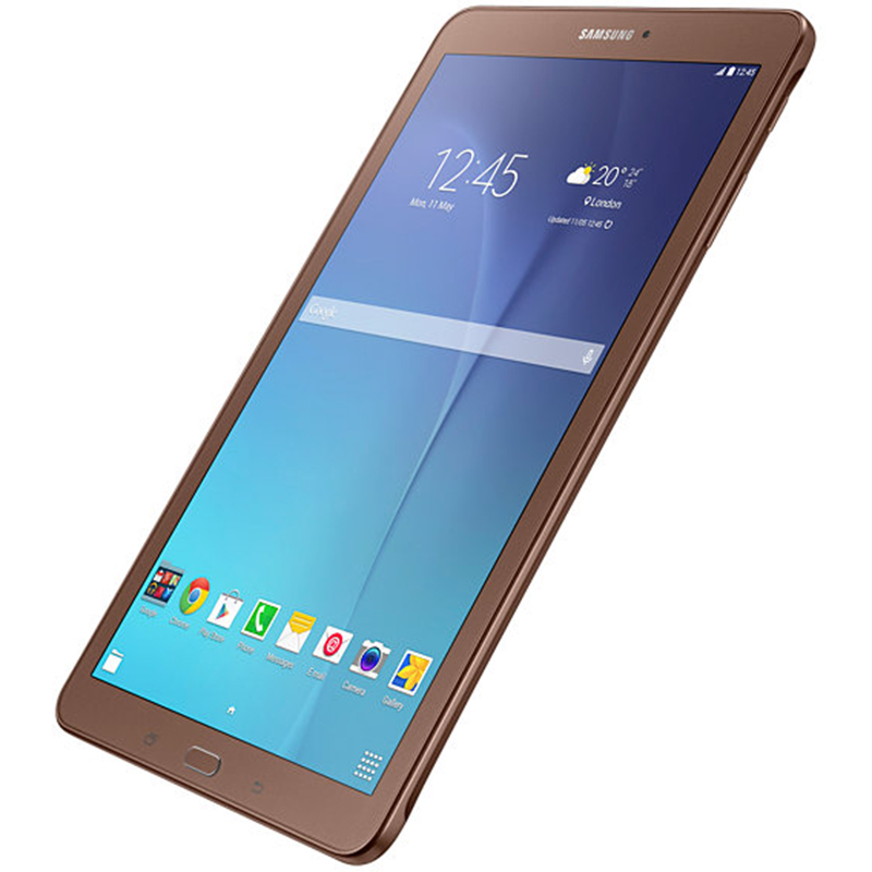 Зовнішній вигляд Планшет Samsung SM-T561N Galaxy Tab E 9.6 3G ZNA Gold brown