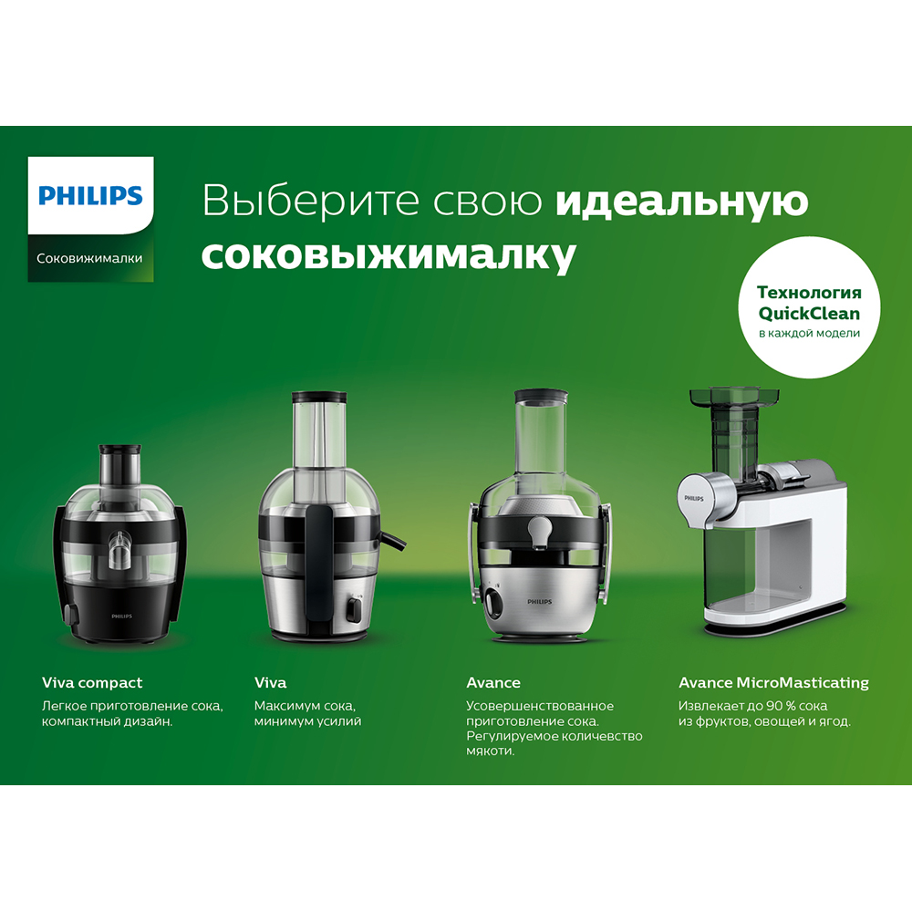 Замовити Соковижималка PHILIPS HR1863/00