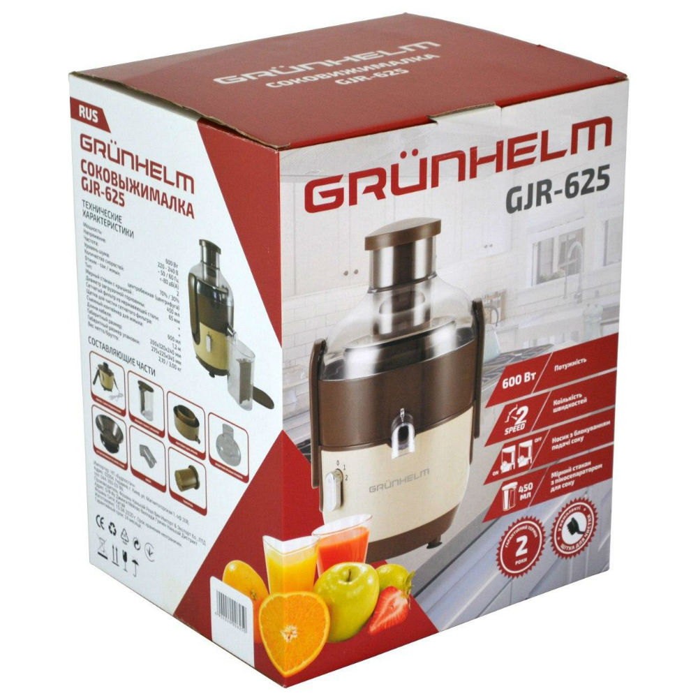 Покупка Соковитискач GRUNHELM GJR625