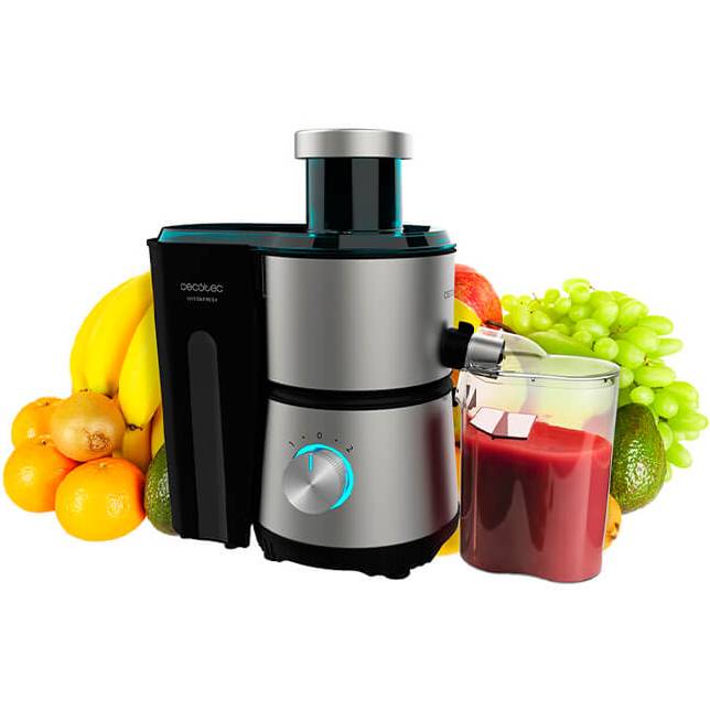 Соковитискач CECOTEC Juice&Fresh 400 Titan Black (CCTC-04153) Тип електричної соковижималки центрифужна