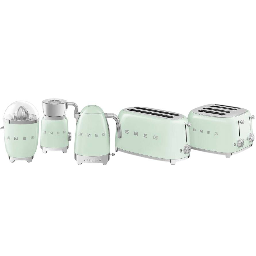 Соковитискач SMEG CJF11PGEU Pastel Green Особливості нековзаючі ніжки