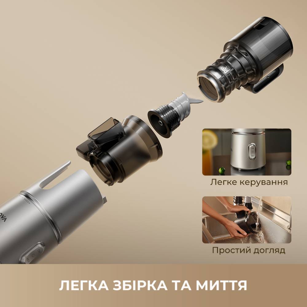 Соковитискач MOVA SJ10 Тип живлення електрична