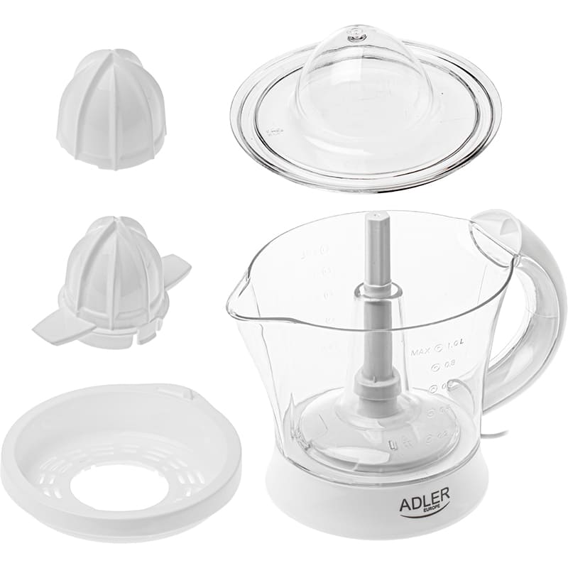 Соковыжималка ADLER AD 4014 White Назначение для цитрусовых