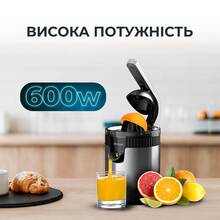 Соковыжималка CECOTEC Xqueeze RetroJuice 600 Steel (CCTC-03363)