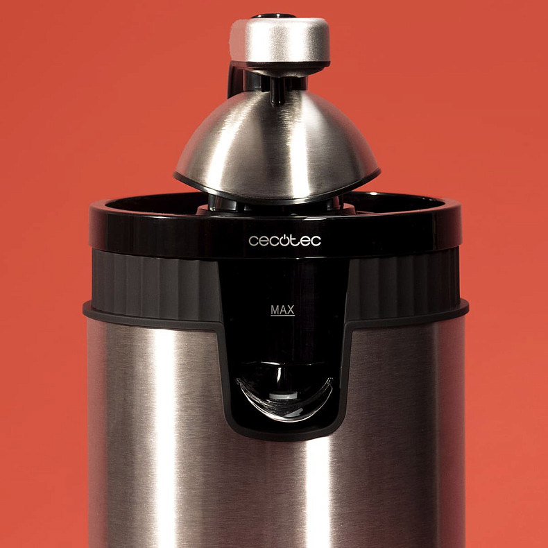 Внешний вид Соковыжималка CECOTEC Xqueeze RetroJuice 600 Steel (CCTC-03363)