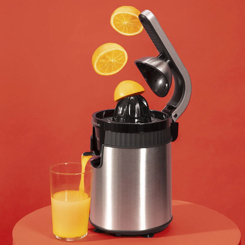 Соковыжималка CECOTEC Xqueeze RetroJuice 600 Steel (CCTC-03363) Особенности система "капля-стоп"