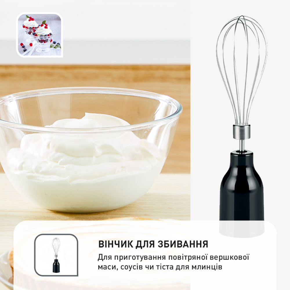 Зовнішній вигляд Блендер TEFAL HB65KD38