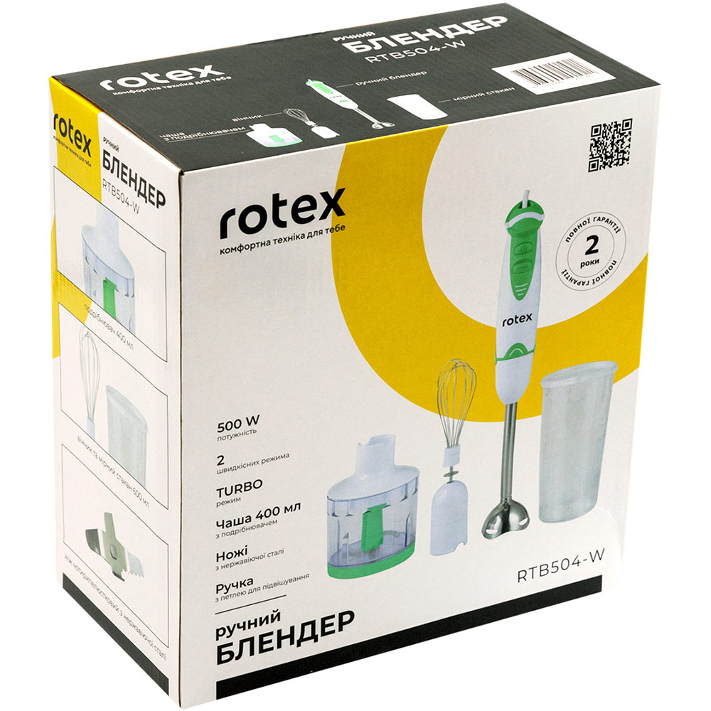 Фото Блендер ROTEX RTB504-W