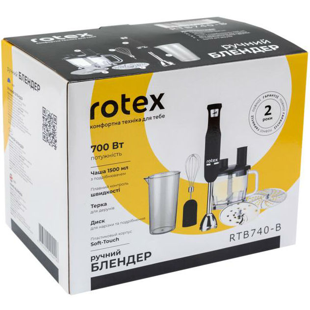 Замовити Блендер ROTEX RTB740-B