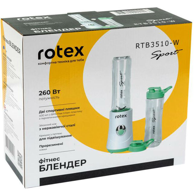 Блендер ROTEX RTB3510-W Sport Чаша блендера 0.4