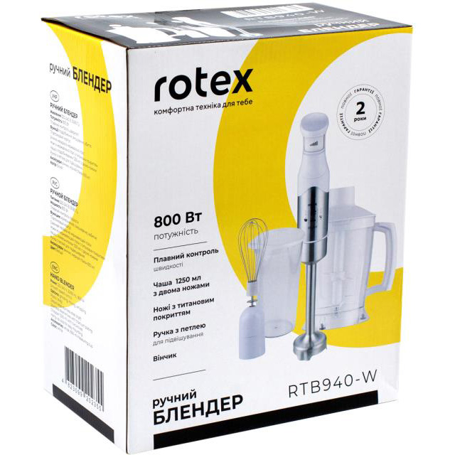 Фото Блендер ROTEX RTB940-W