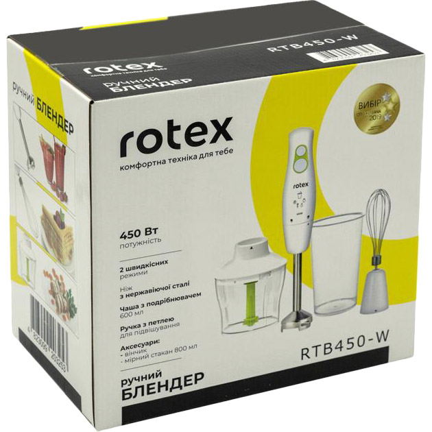 Фото Блендер ROTEX RTB450-W