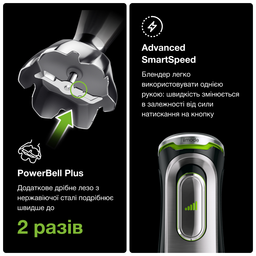 Блендер BRAUN MultiQuick 9 MQ9195XLI (HB901AI) Мощность 1200