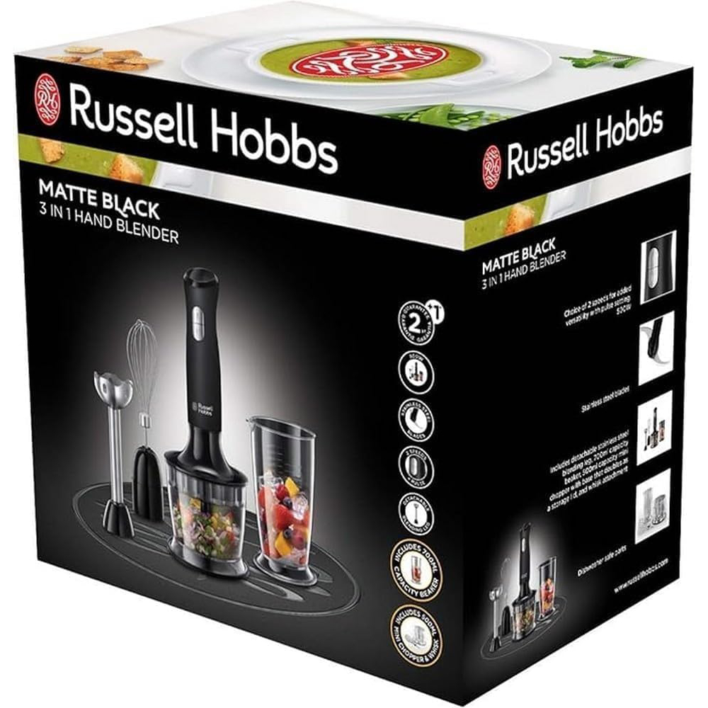 Заказать Блендерный набор RUSSELL HOBBS 24702-56 Matte Black 3in1