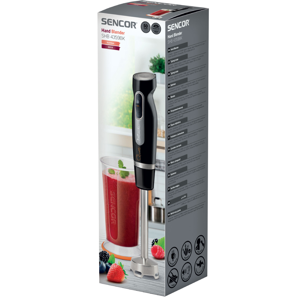 Блендер SENCOR SHB 4359BK-EUE3 Зображення Блендер SENCOR SHB 4359BK-EUE3