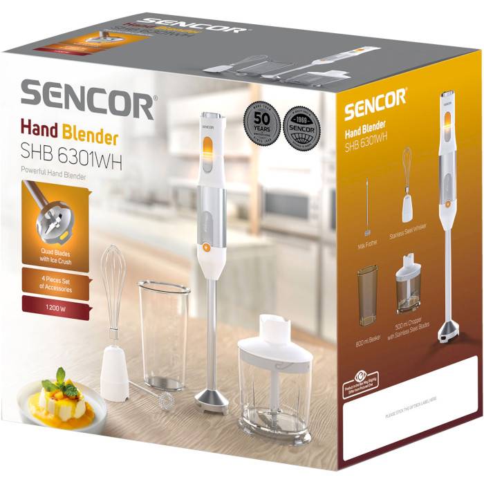 У Фокстрот Блендер SENCOR SHB6301WH