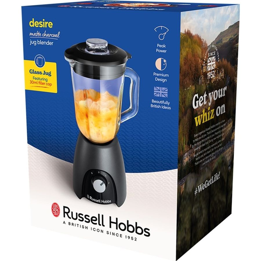 Заказать Блендер RUSSELL HOBBS 27121-56 Matte Charcoal Jug Blender (25190026001)