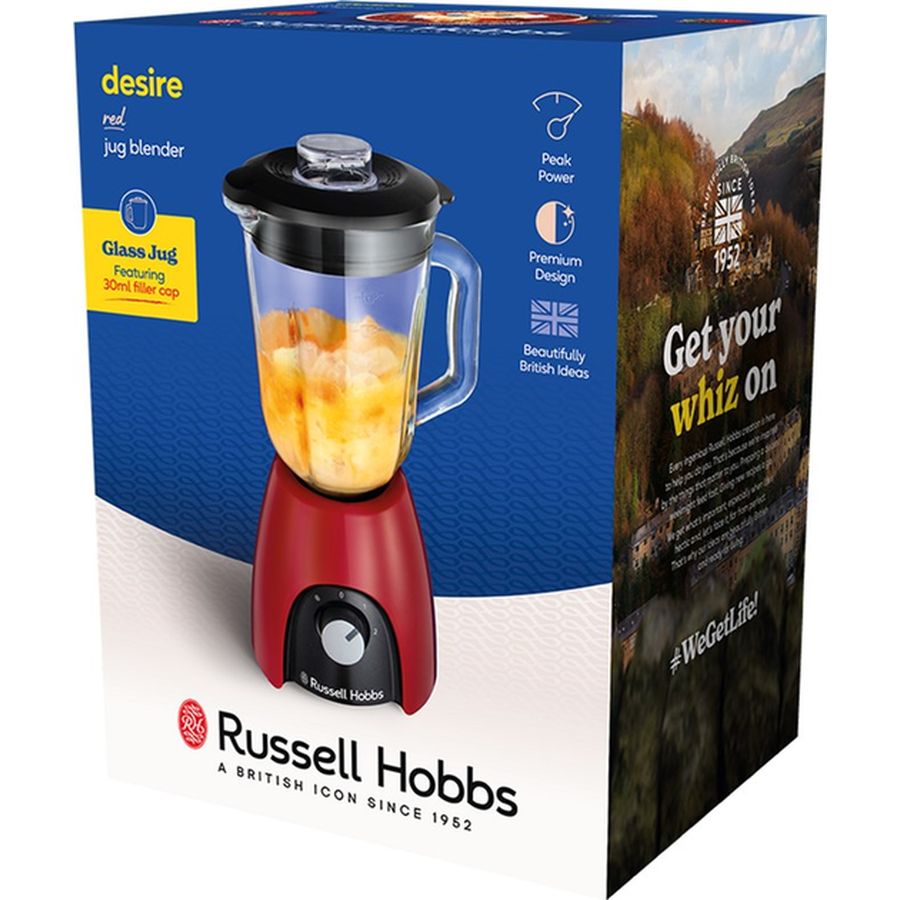 В інтернет магазині Блендер RUSSELL HOBBS 27120-56 Desire Jug Blender (25195026001)