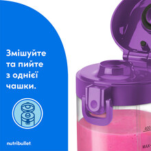 Блендер NUTRIBULLET NBP003PU NB PORTABLE PURPLE