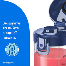 Блендер NUTRIBULLET NBP003NBL NB PORTABLE NAVYBLUE