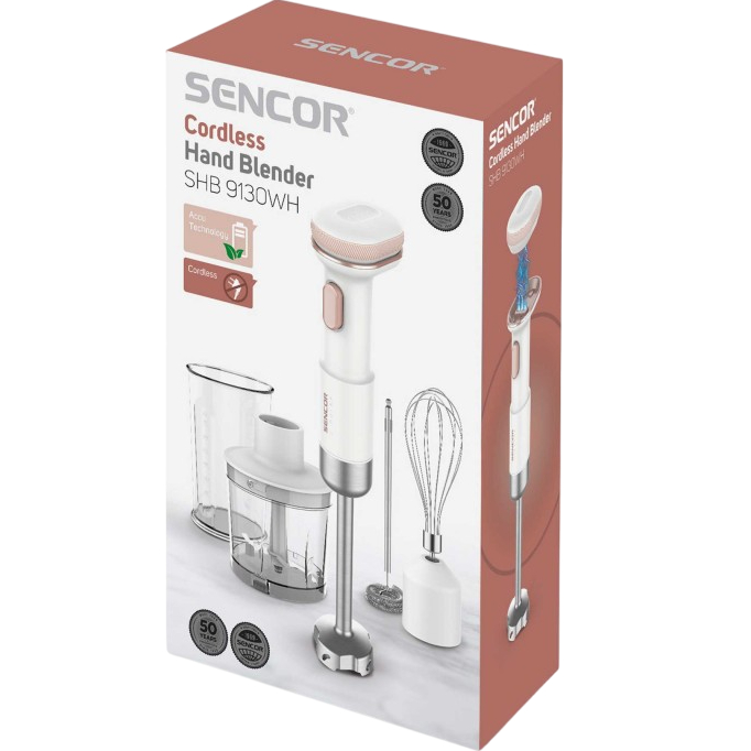В Україні Блендер SENCOR Pulse 4в1SHB9130WH