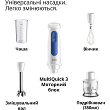 Блендер BRAUN MQ 30202 M WH