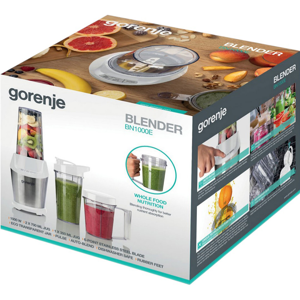 У Фокстрот Блендер GORENJE BN1000E (BL1029K-GS)