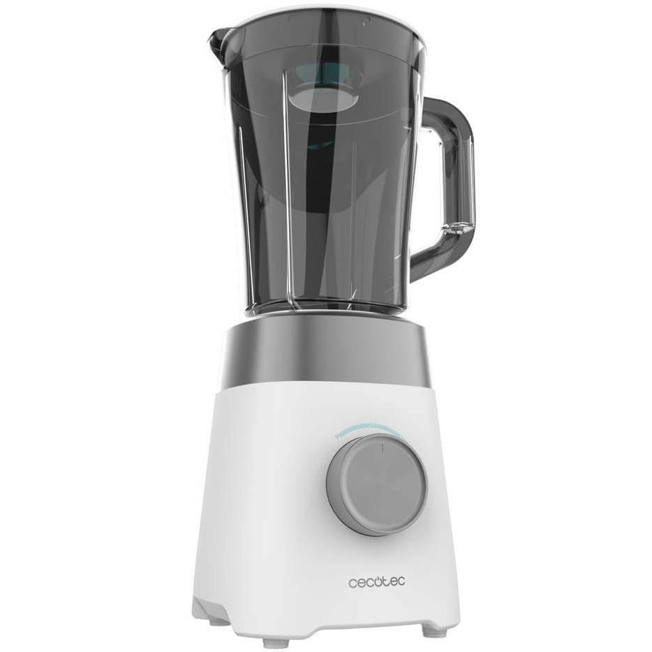 Блендер CECOTEC Power Black Titanium 1300MAX W (CCTC-03920) Особливості вага: 1.98 кг; розміри: 38,5 х 19,7 х 16,5 см; 20000 об/хв.; максимальна потужність при заблокованому двигуні: 1300 Вт