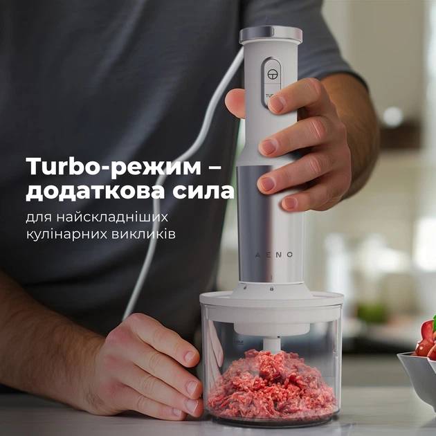 Зовнішній вигляд Блендер AENO HB4W (AHB0004W)