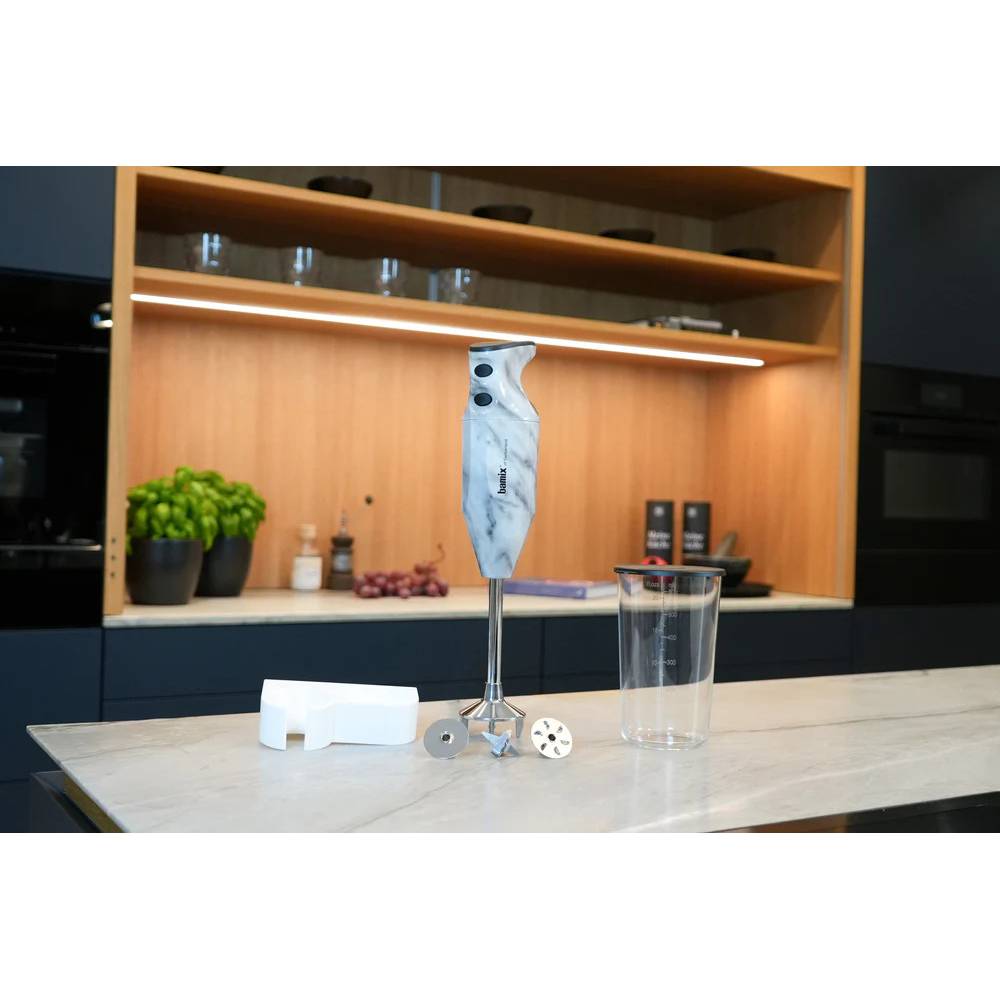 Внешний вид Блендер BAMIX Mono DESIGN EDITION M200 White Marble