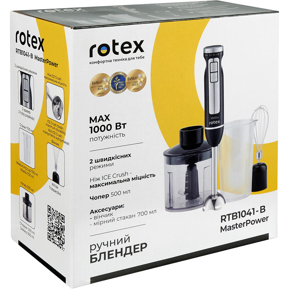 Покупка Блендер ROTEX RTB1041-B MasterPower