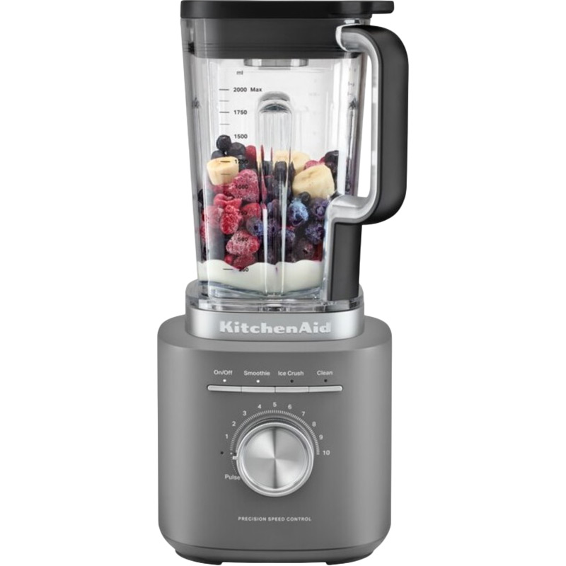 Блендер KITCHENAID Pure Power 2 л Gray Coal (5KSB2073EDG) Тип блендера стаціонарний