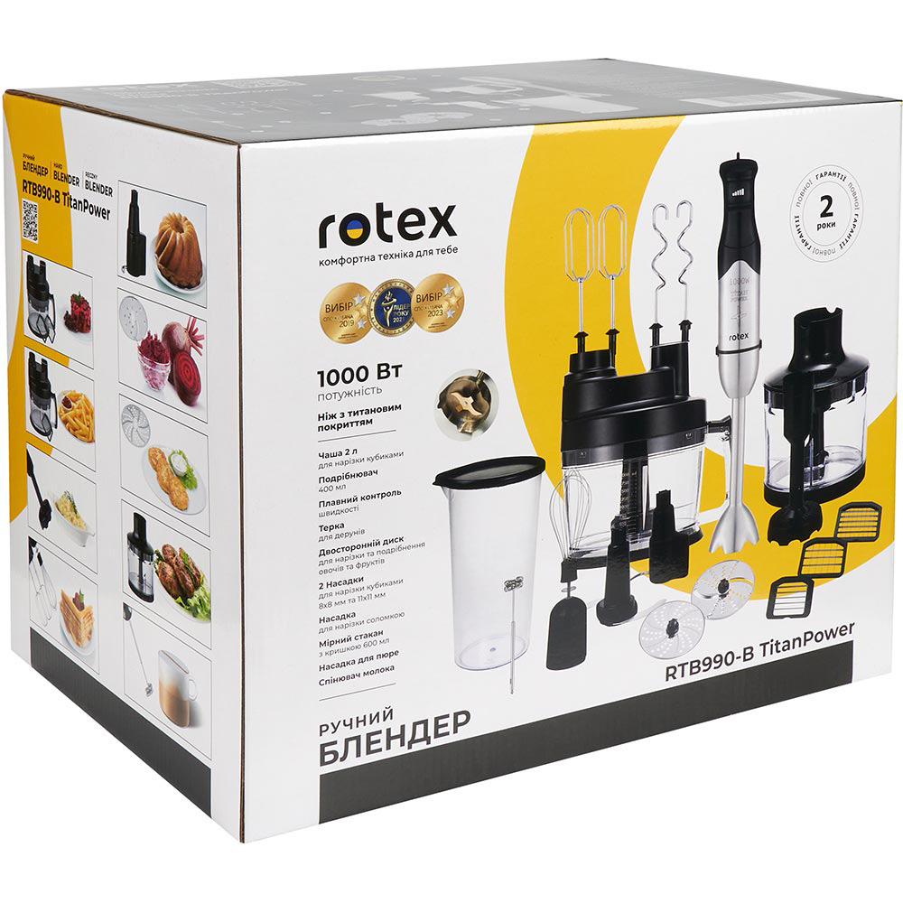 Фото 24 Блендер ROTEX RTB990-B TitanPower
