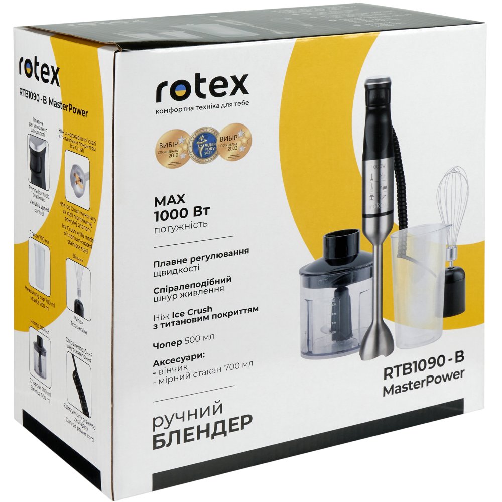 Покупка Блендер ROTEX RTB1090-B MasterPower