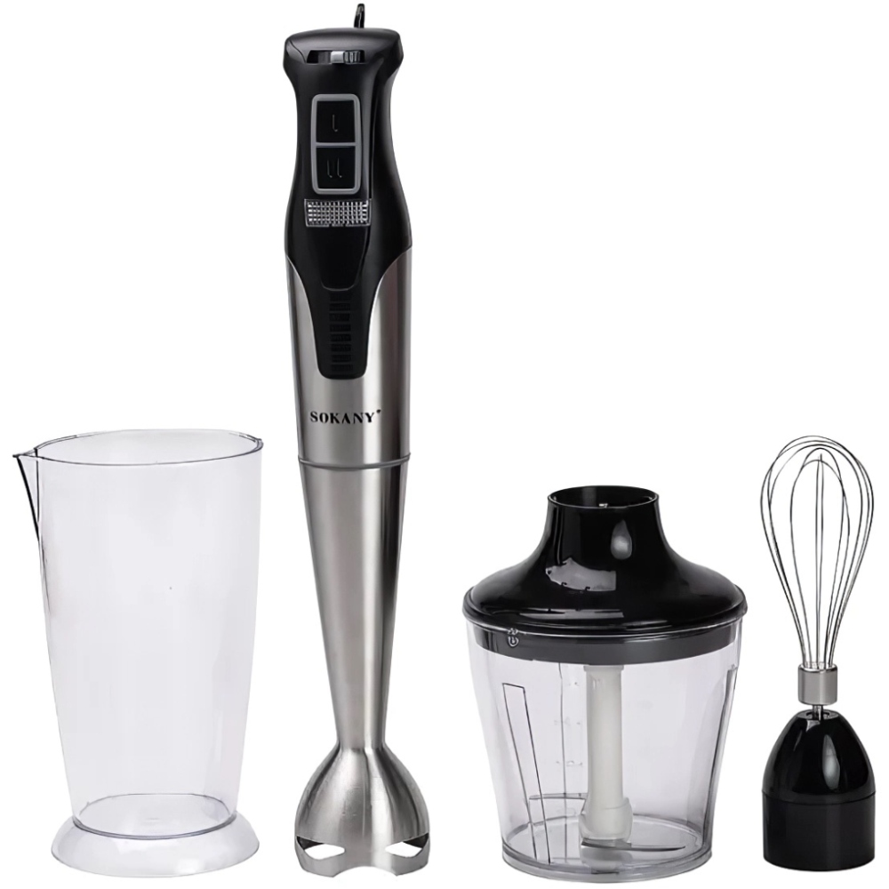 Блендер SOKANY SK-758-4 Silver Тип набора погружной