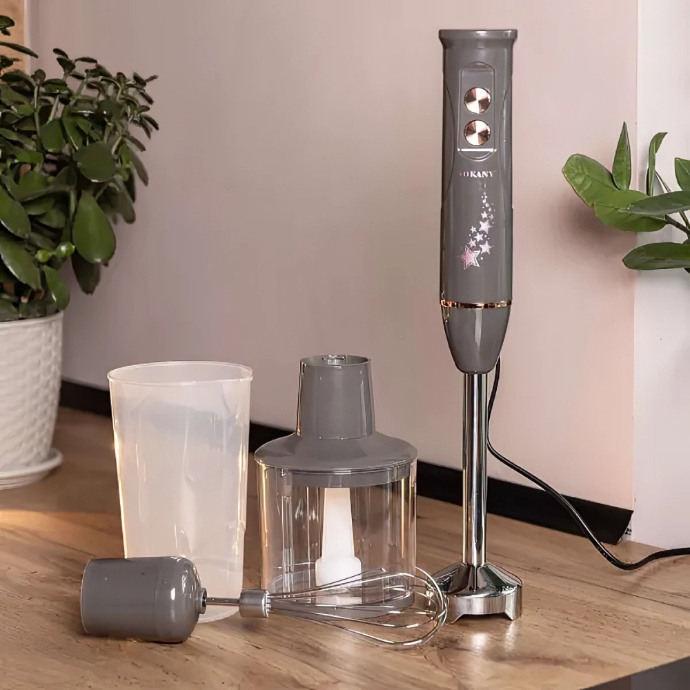 Зовнішній вигляд Блендер SOKANY SK-02012 Silver