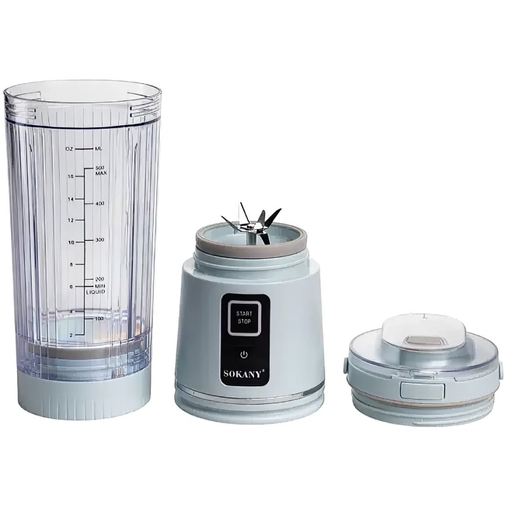 Блендер SOKANY SK-01023 Mint Количество скоростей 1