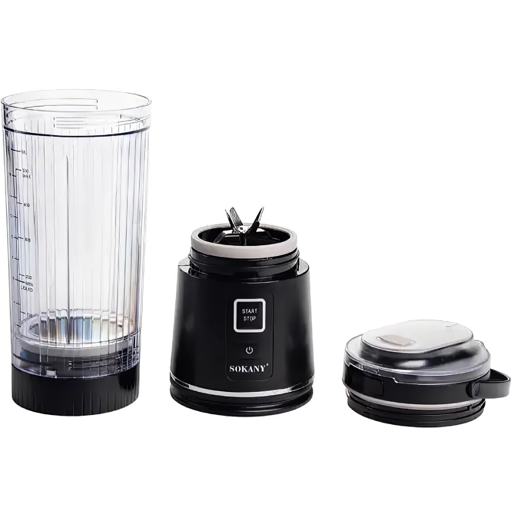 Блендер SOKANY SK-01023 Black Чаша блендера 0.5